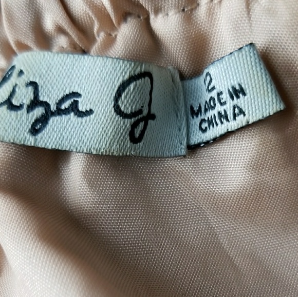 Eliza J Halter Shirred Necklace Dress - Picture 8 of 8